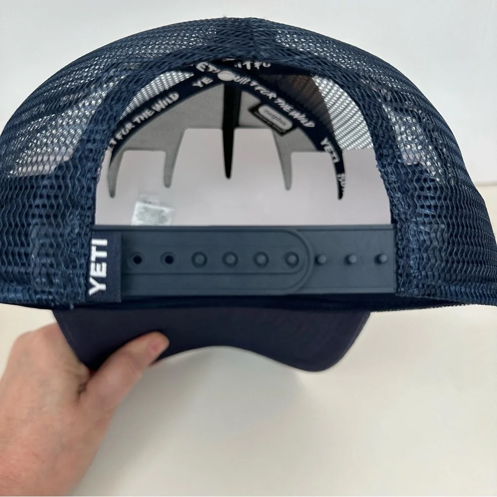 YETI Men's Star Badge Trucker Hat USA MSRP $25 Cap Netted Built For The … - Picture 10 of 13